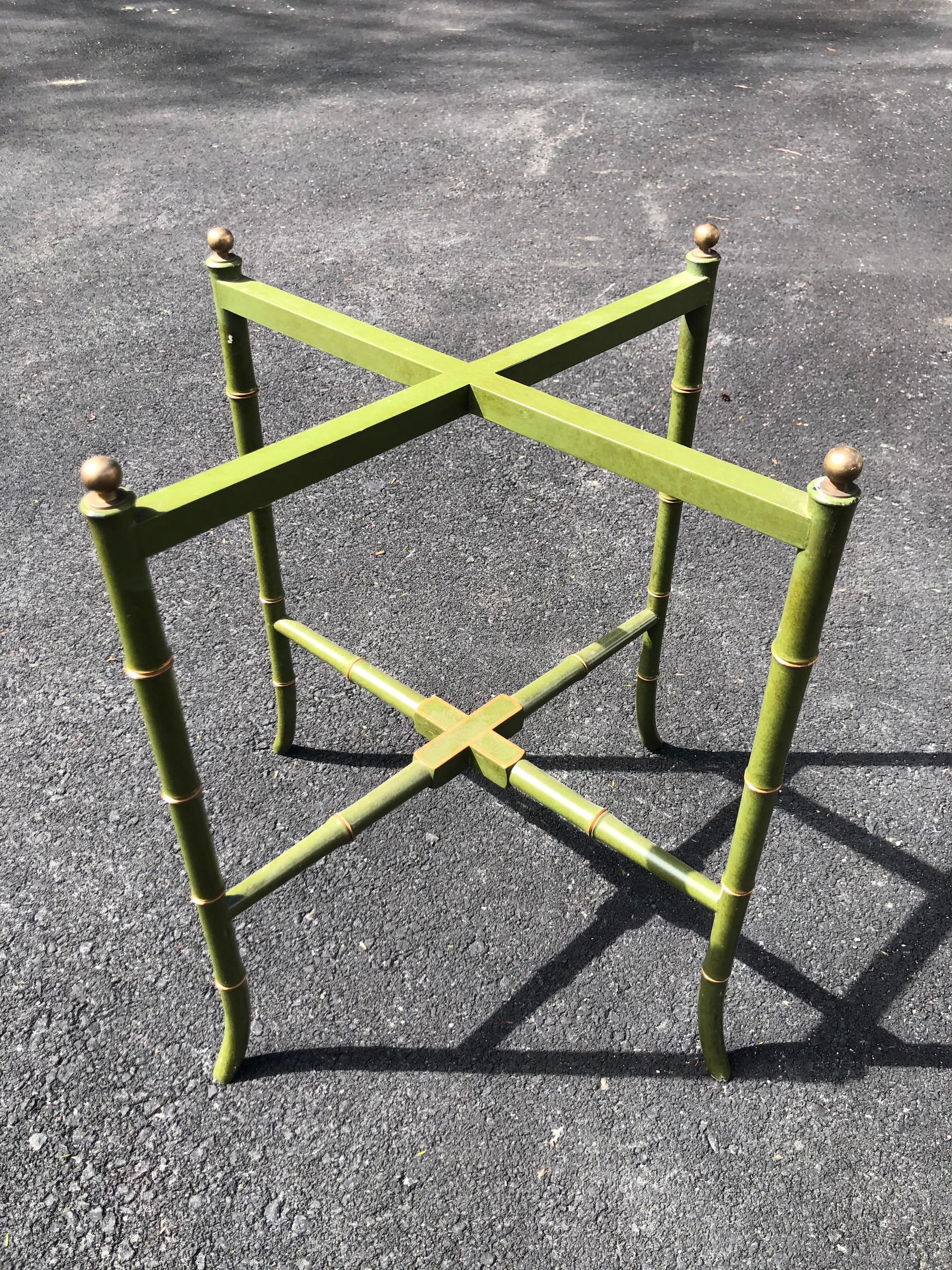 Maitland Smith Style Chinoiserie Tray Table 5