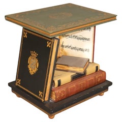 Maitland Smith Style Italian "Tole style" Books End Table
