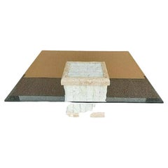 Maitland Smith Style Mactan Stone Tessellated Marble Coffee Table