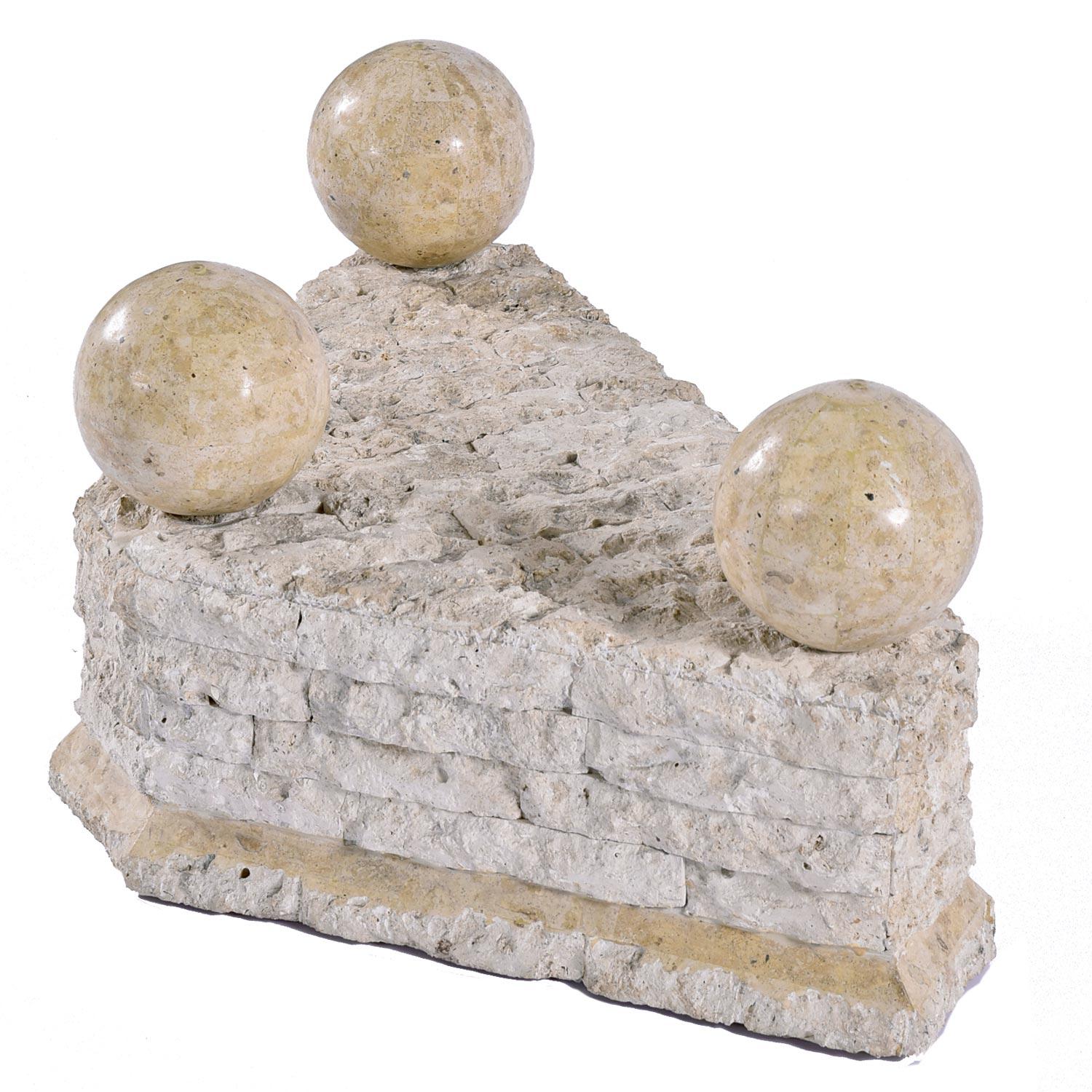 burma mactan stone coffee table