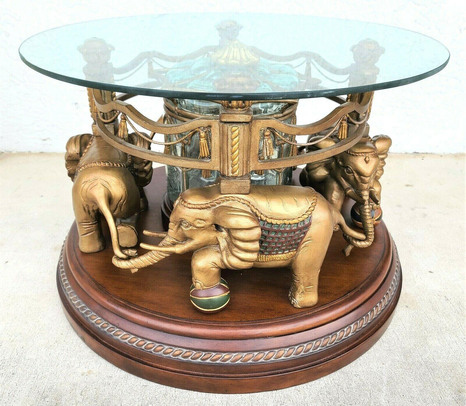 carousel horse coffee table