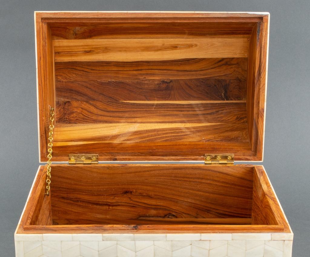 20th Century Maitland Smith Style Tessellated Casket