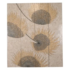 Maitland Smith "Sunflower" Screen, 1980s