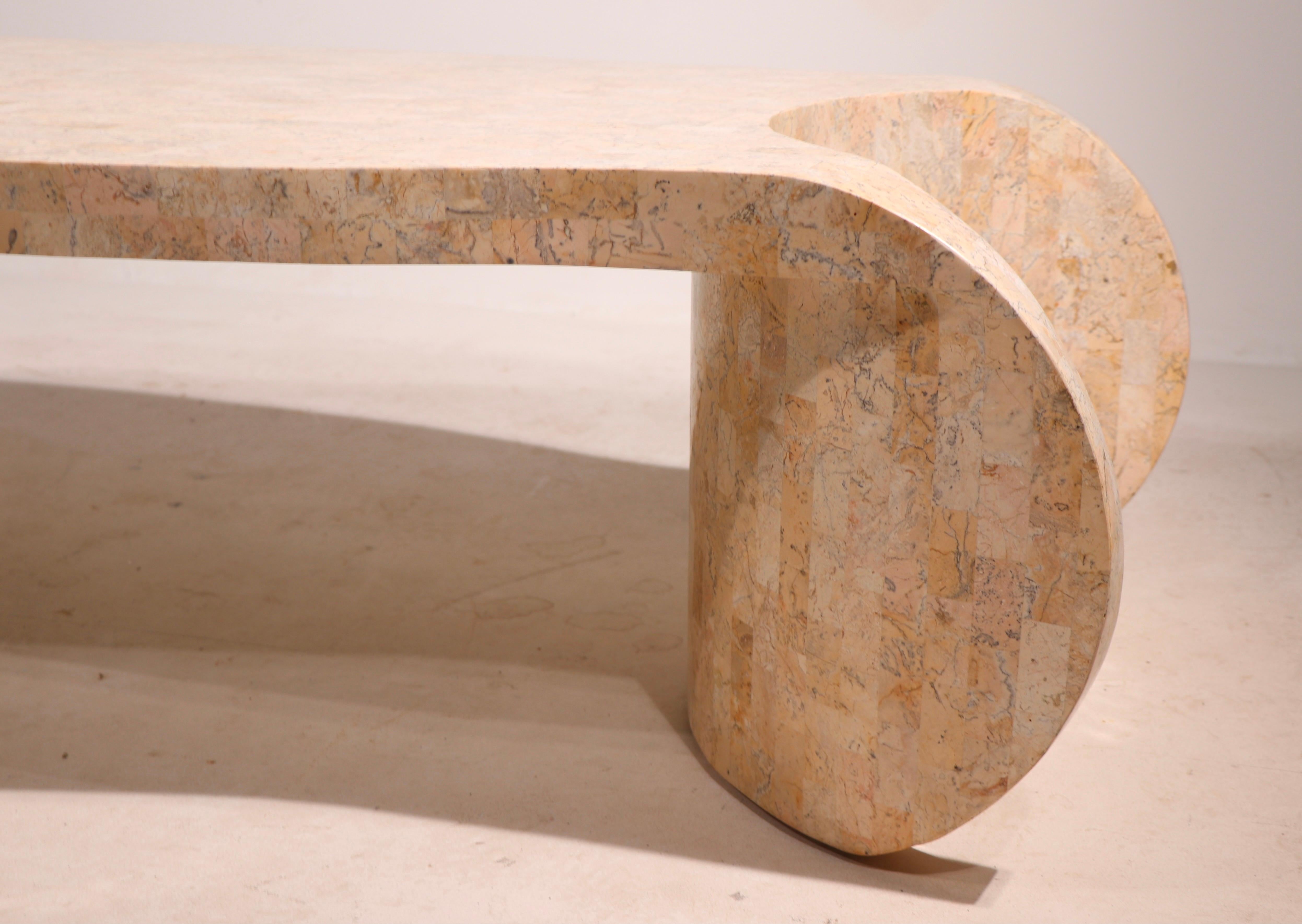 Maitland Smith Tesselated Stone Coffee Table 3