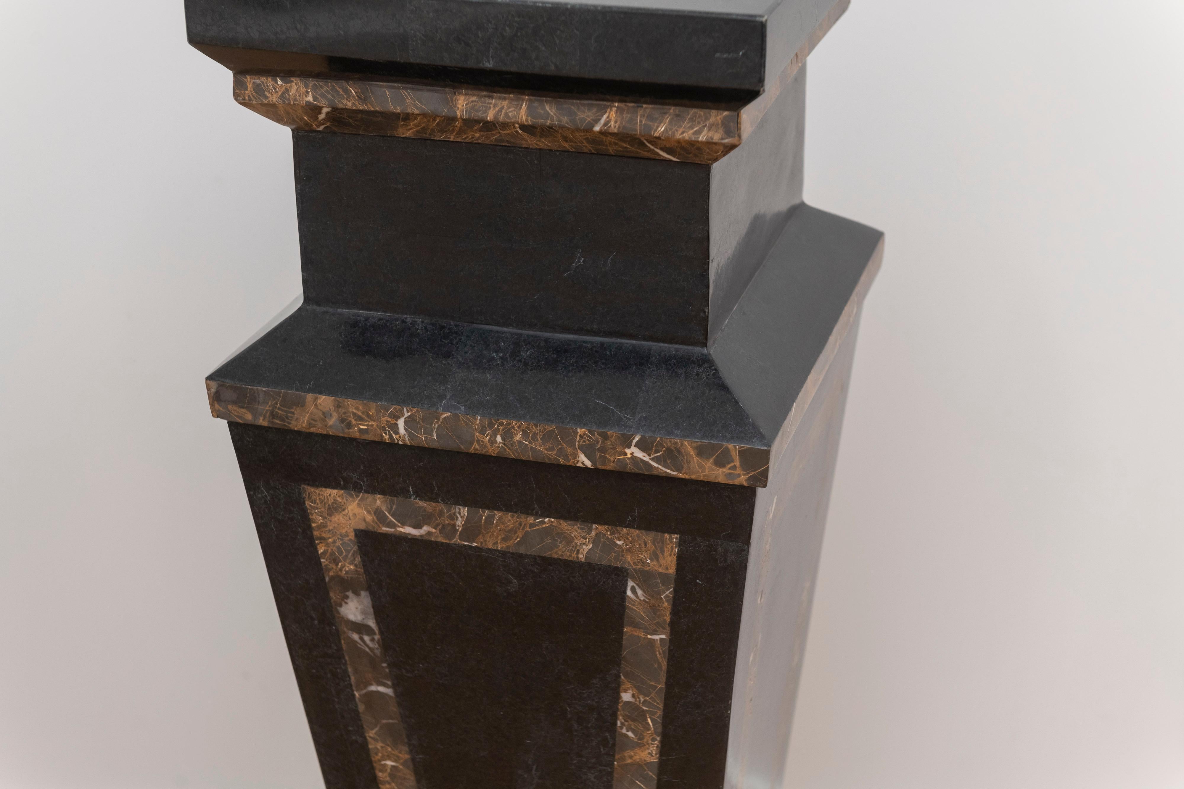 Neoclassical Revival Maitland - Smith Tessellated Column / Pedestal For Sale