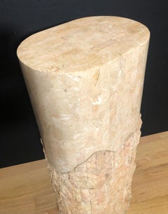 Maitland Smith Tessellated Marble Pedestal