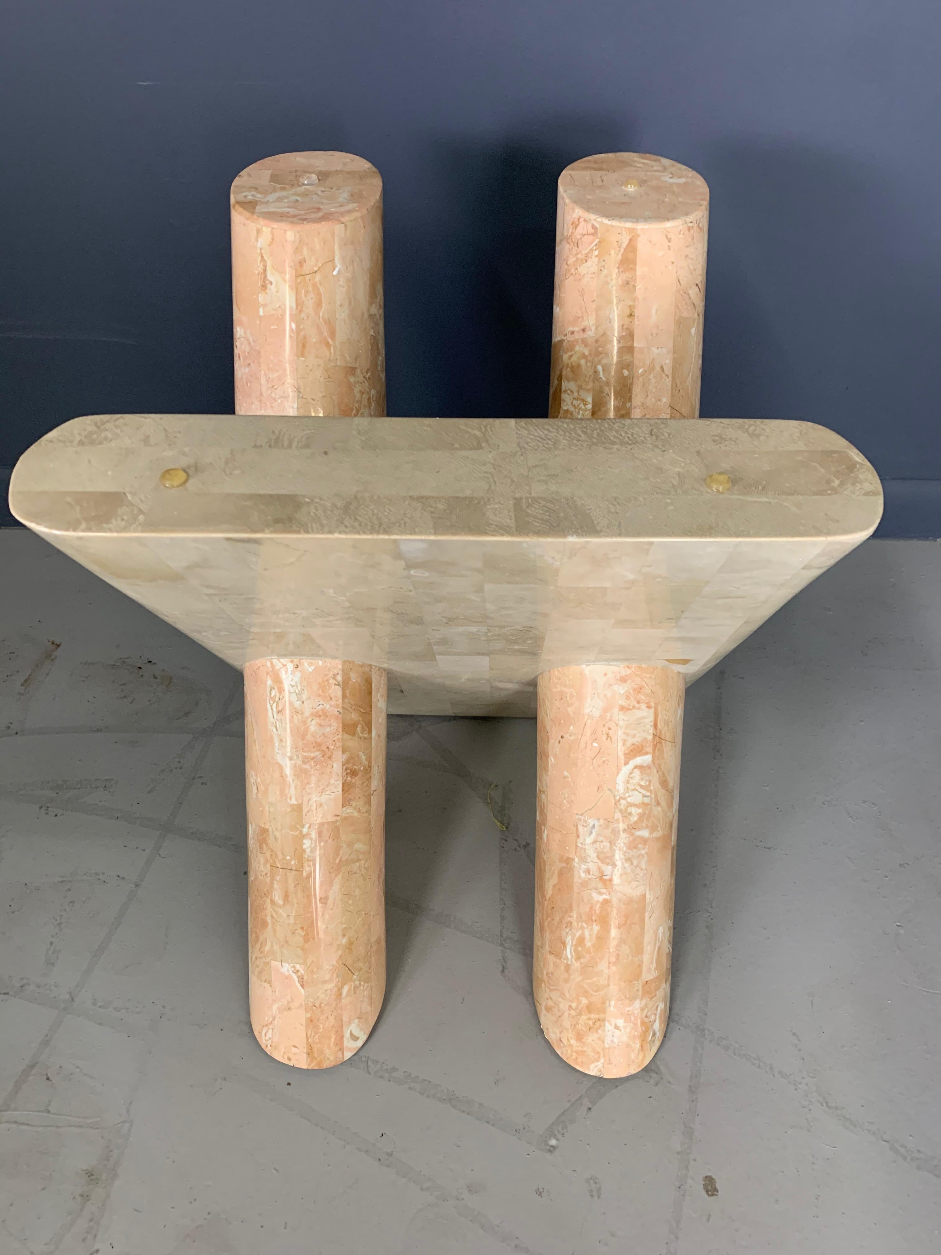 Maitland Smith Tessellated Occasional Table Midcentury 1