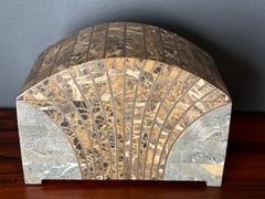 Maitland Smith Tessellated Stone Box