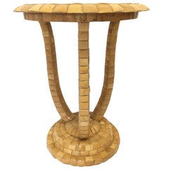 Maitland-Smith Tiled Side Table