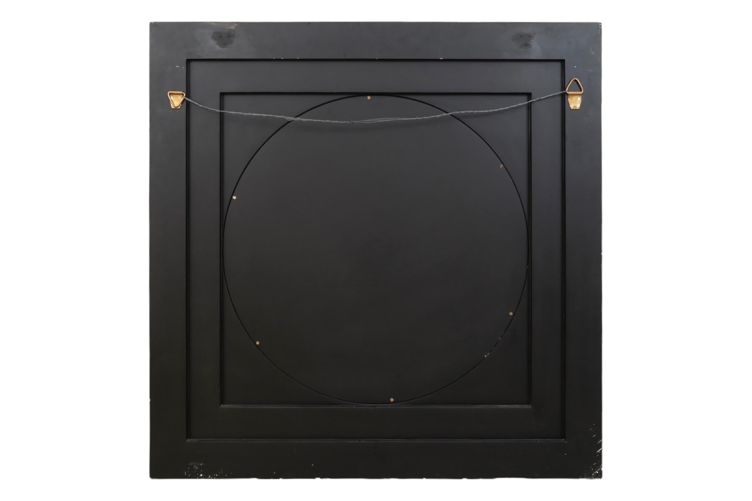 Maitland Smith Tropical Painted Wall Mirror 9