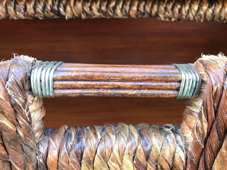 Maitland Smith "Tropical" Rope Dresser For Sale at 1stDibs