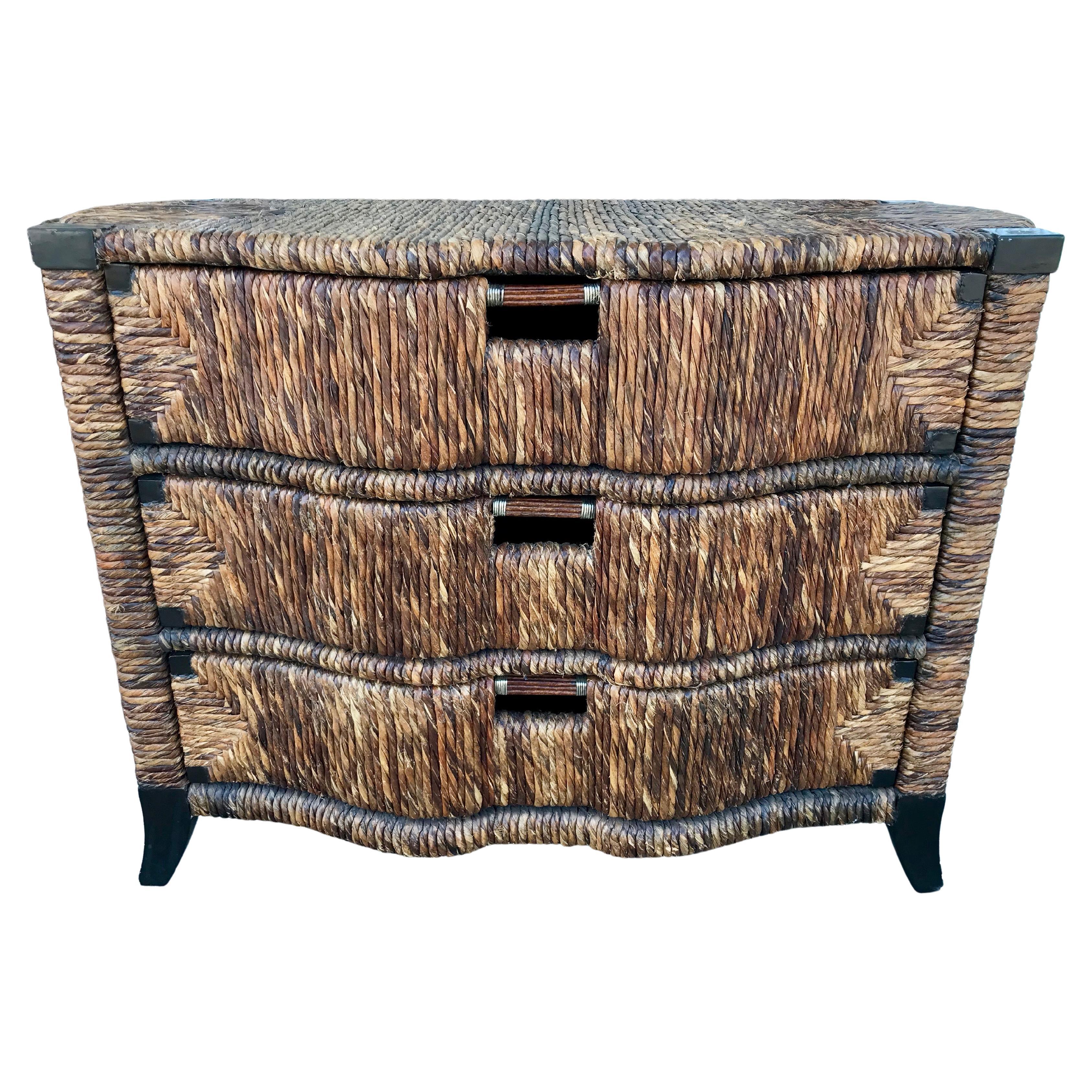 Maitland Smith "Tropical" Rope Dresser