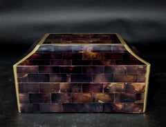 Maitland-Smith Vantage Tessellated Horn Jewelry Box