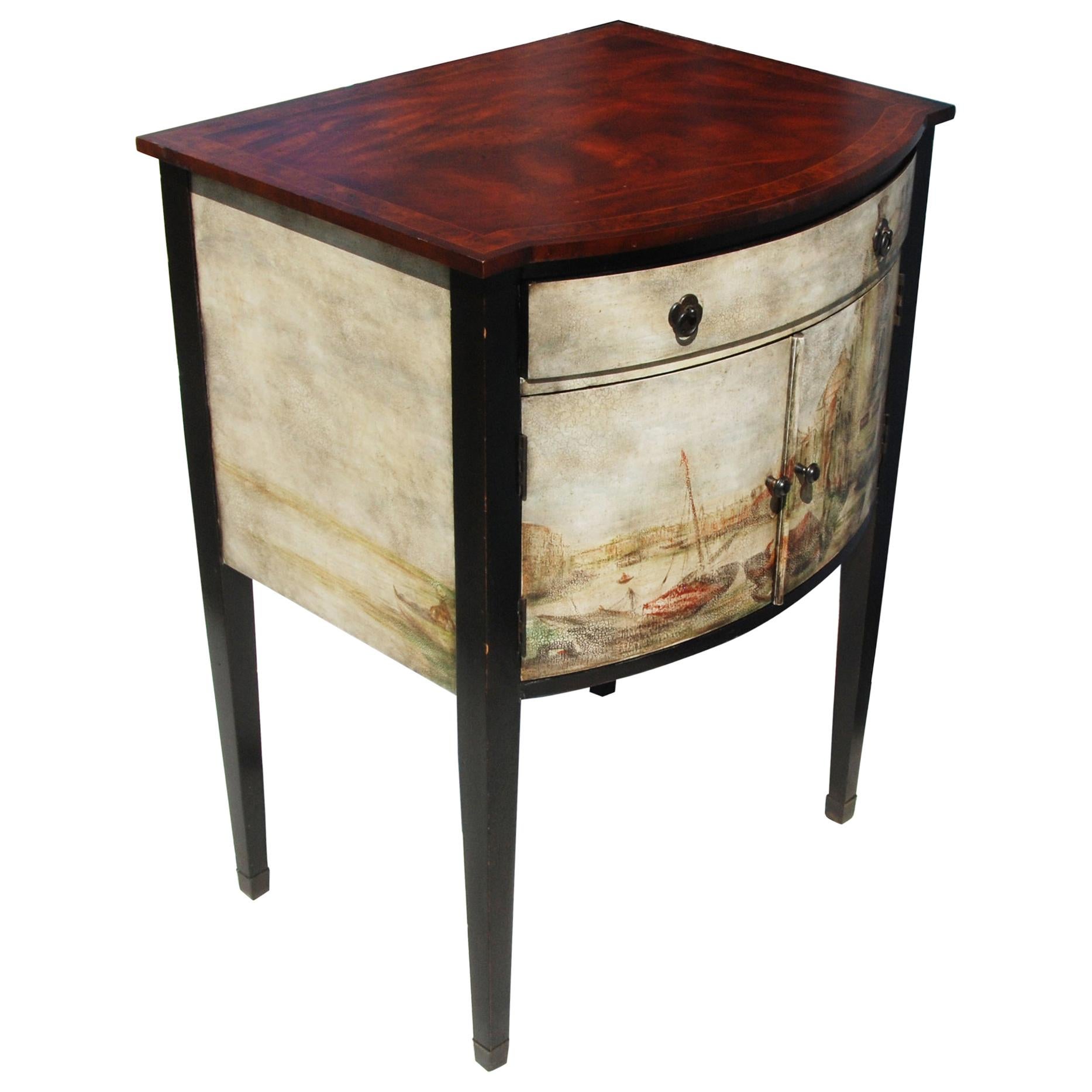 Maitland Smith Venetian Style Nightstand or End Table For Sale