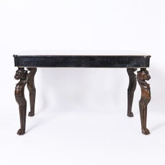 Maitland-Smith Vintage Egyptian Style Writing Desk