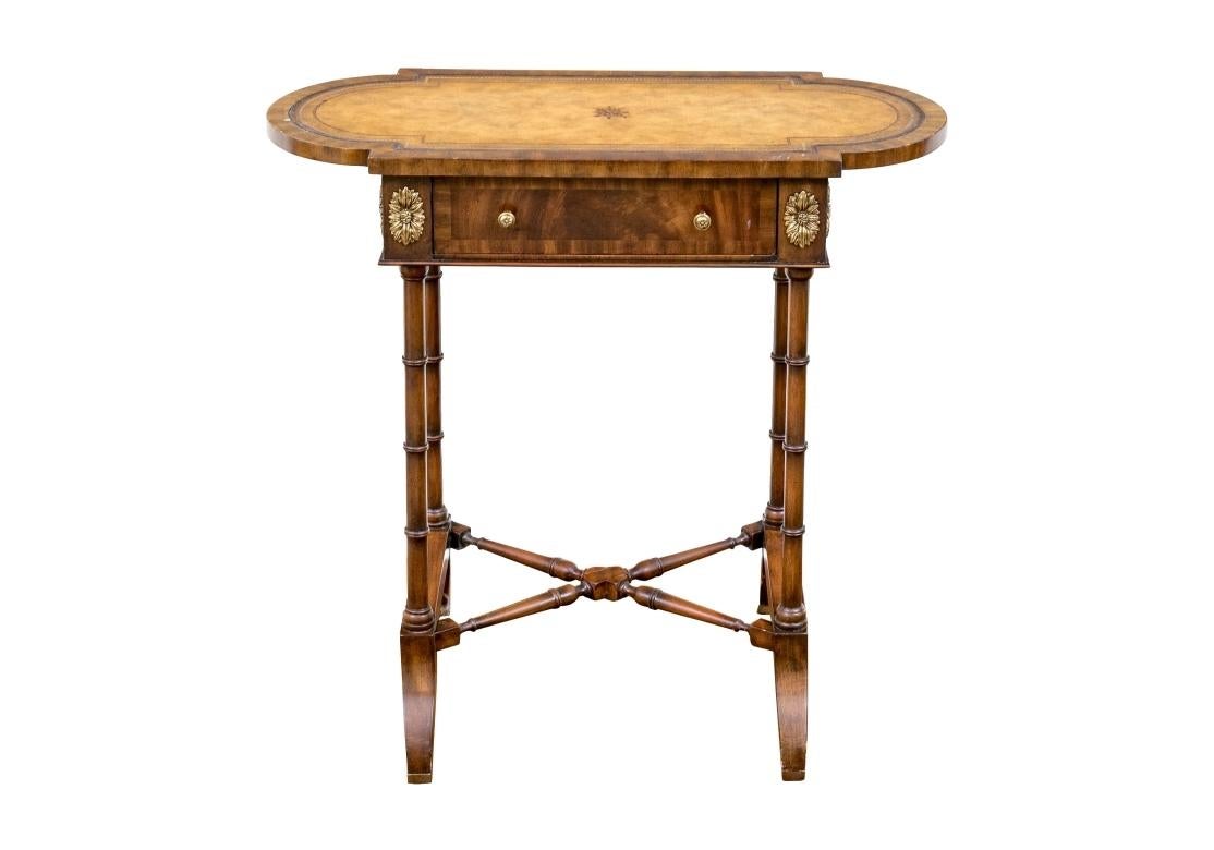 Maitland-Smith Vintage Regency Accent Table for Restoration For Sale 4