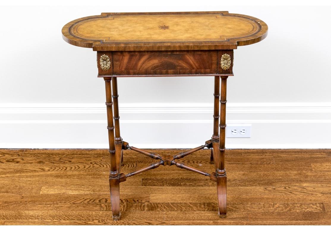 Unknown Maitland-Smith Vintage Regency Accent Table for Restoration For Sale