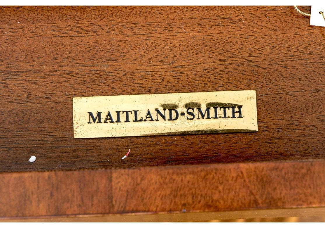 Maitland-Smith Vintage Regency Accent Table for Restoration In Distressed Condition For Sale In Bridgeport, CT