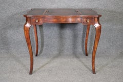 Maitland Smith Walnut Louis XV Backgammon Chess Checkers Games Table