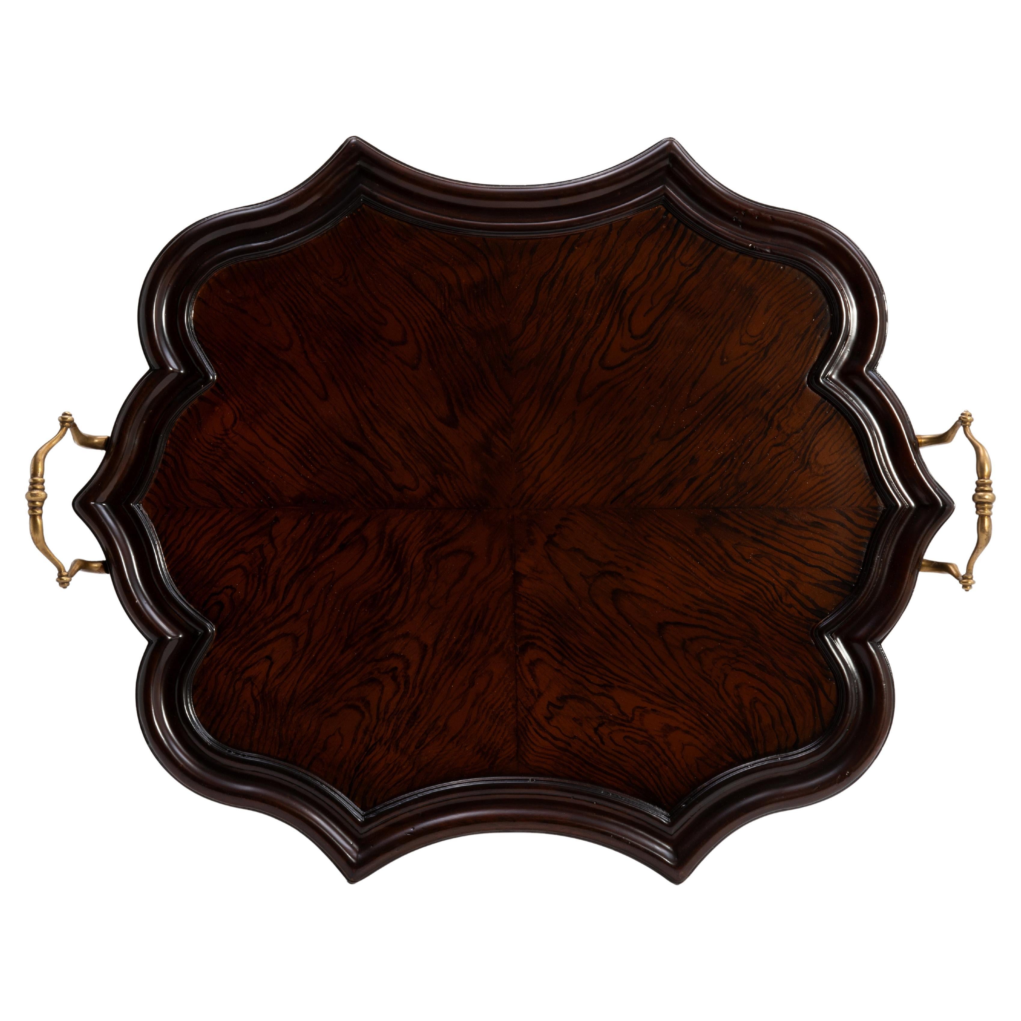 Maitland Smith Wood Brass Tray Philippines 2013 Discontinued For Sale