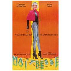 'Maîtresse' Original Retro US One Sheet Movie Poster by Allen Jones, 1976