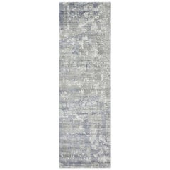Maja, Contemporary Abstract Handwoven Area Rug, Trout