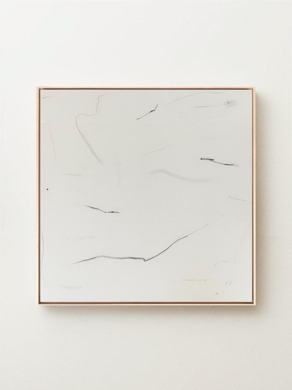 Maja Dlugolecki Abstract Painting - when did you make up your mind