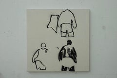 Óleo y Pintura en Spray sobre Lienzo - Pintura de Artista Emergente - "Fútbol"