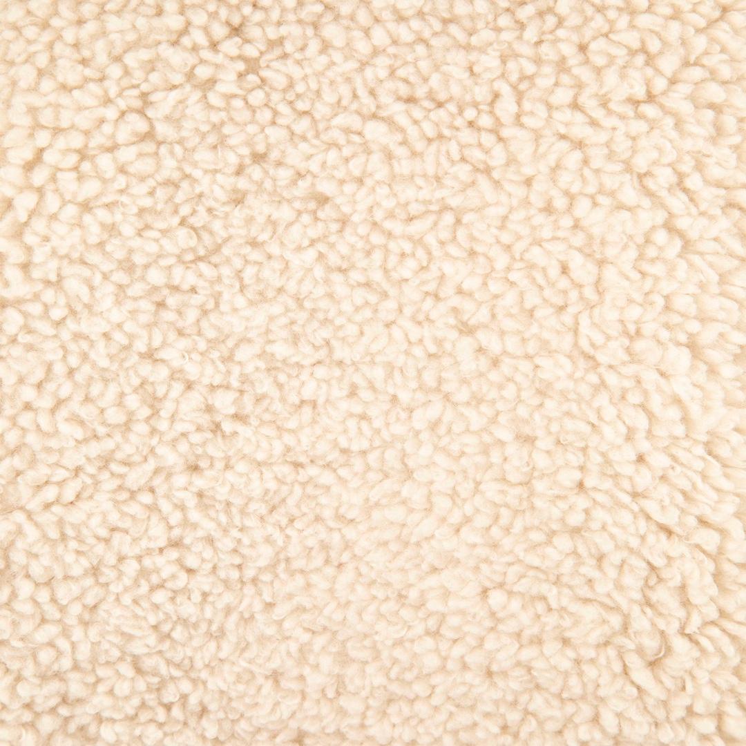 Maje Beige Faux Shearling Teddy Coat Size S In Good Condition For Sale In London, GB