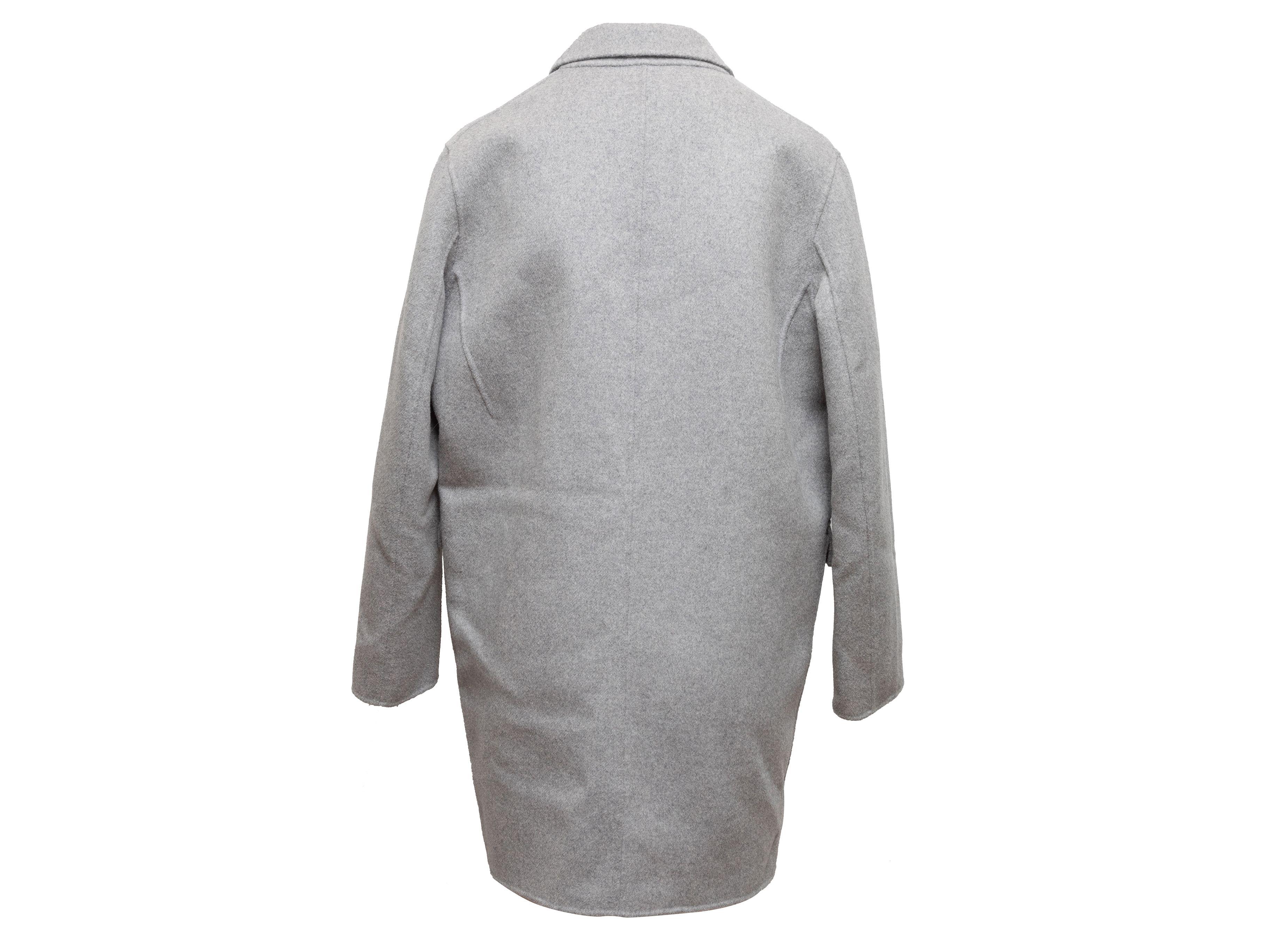 Maje Grey Wool Coat 1