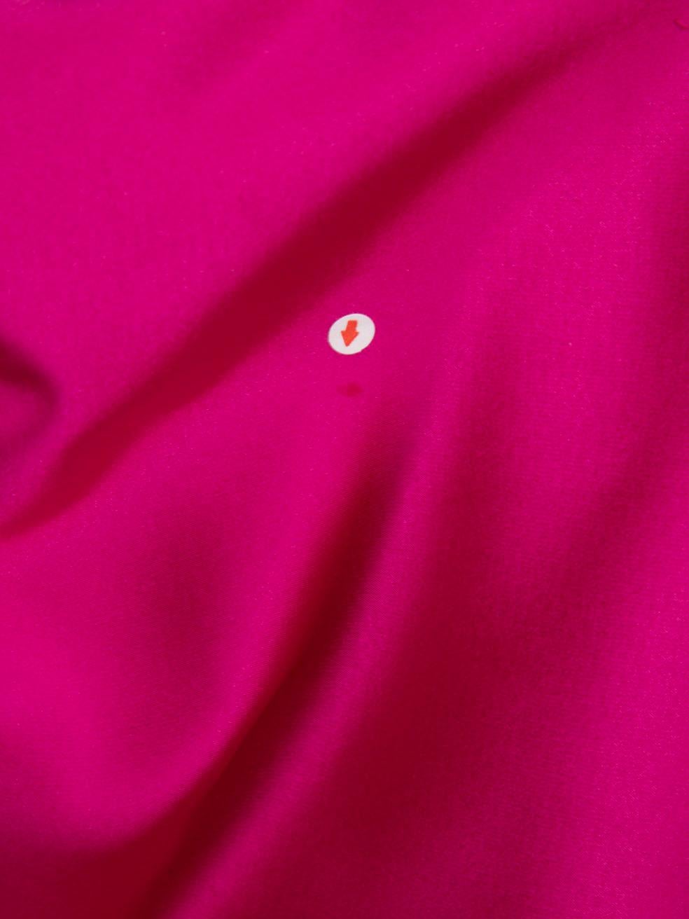 Mini Vestido Maje Hot Pink Bubble Hem Talla M en venta 3