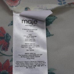 Maxi vestido de Maje Rachelle con estampado floral y vestido interior, de poliéster multicolor