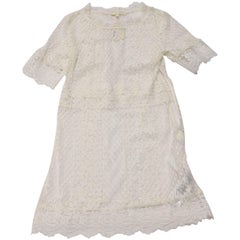 Vestido de encaje «Revanta» de Maje, en poliéster blanco