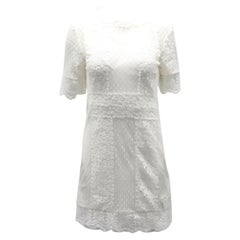 Vestido de encaje «Revanta» de Maje, en poliéster blanco