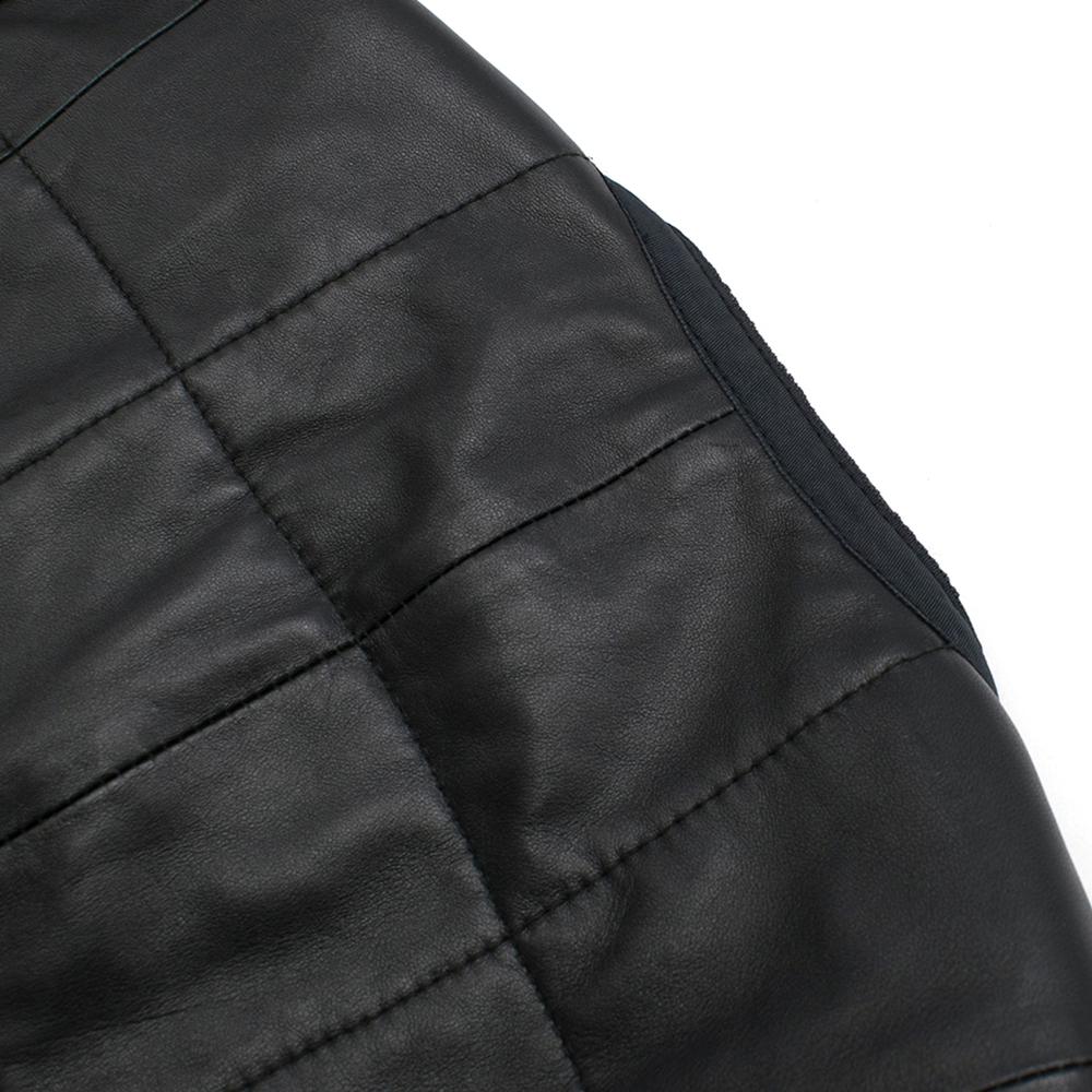 Maje Shannon Short Leather Jacket XS 1