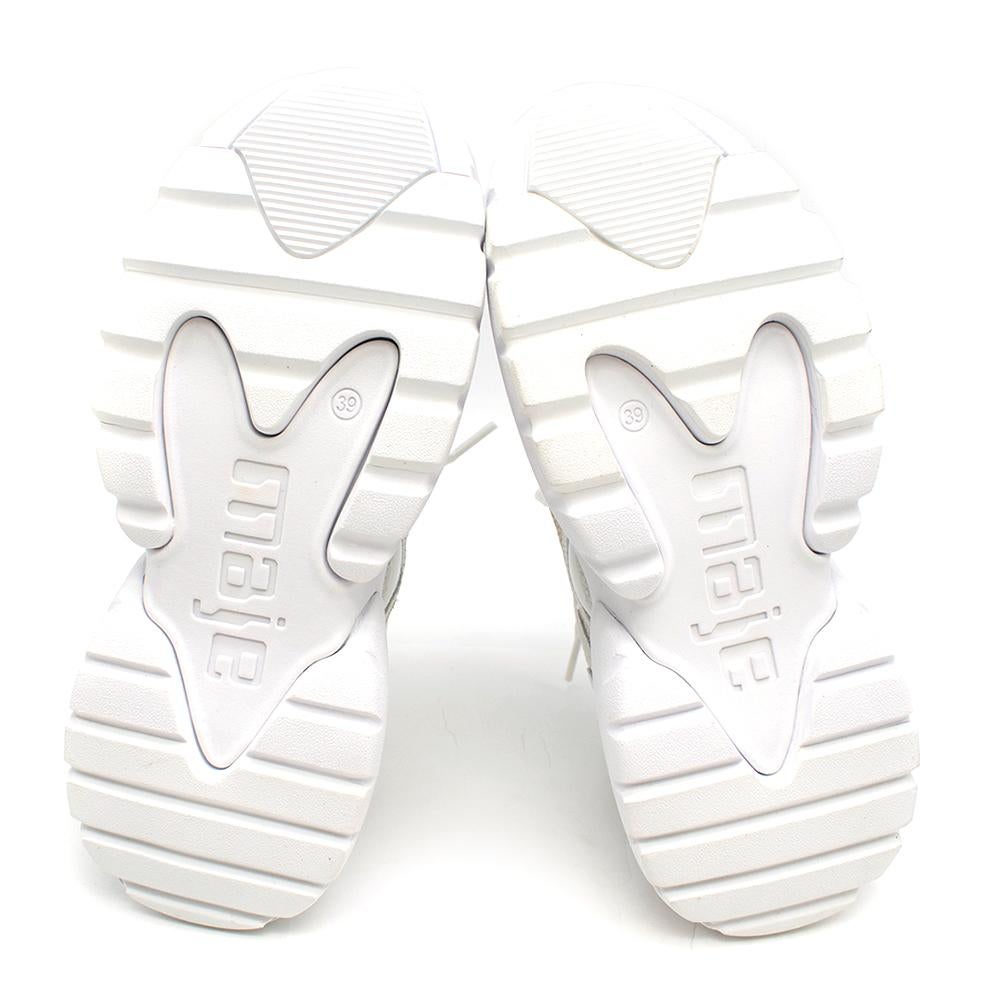 Maje W20 Urban Baskets en cuir Taille 39 2