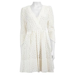 Maje White Lace Mini Dress With Slip Size L Maje White Lace Mini Dress With Slip Size L