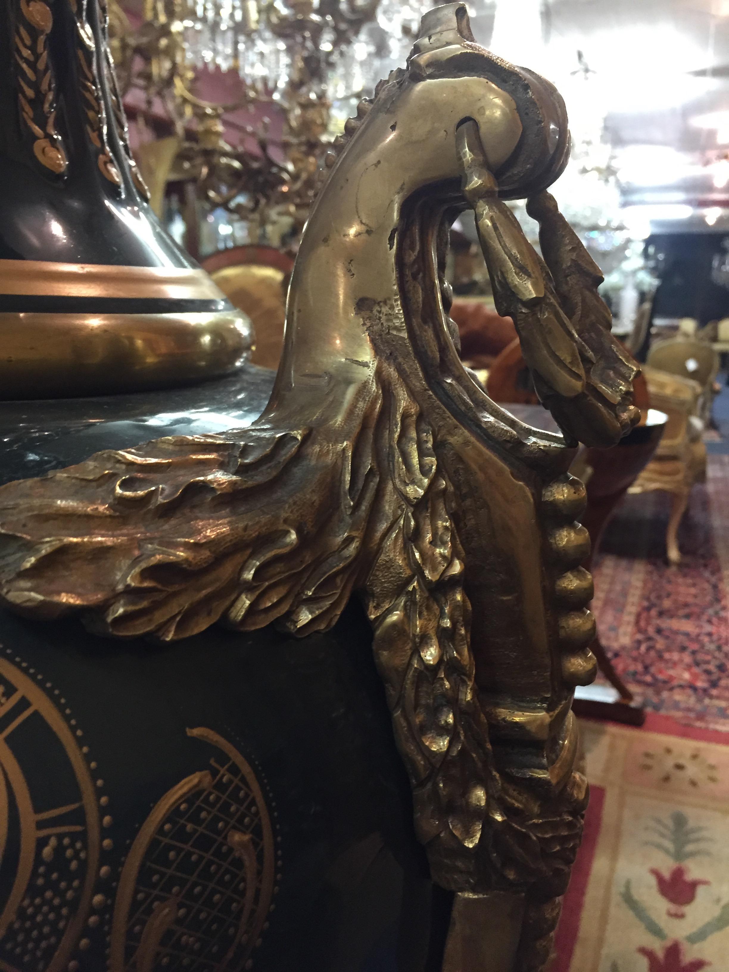 2 Majesatical Sevre Vase in antique 18th Century Style, Paris For Sale 5