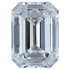 Majestic 0.55ct Double Excellent Ideal Cut Emerald Cut Diamond - GIA Certified