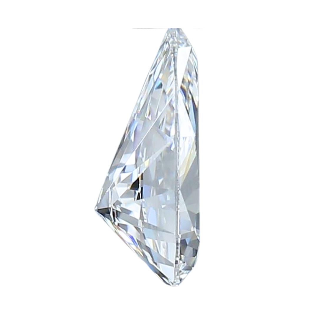 Taille poire Majestueux diamant taille poire de 0,70 carat, certifié GIA en vente