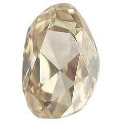 Majestic 0.92 Carat Majestic Mix Cut Fancy Greenish Yellow SI1 Natural Diamond