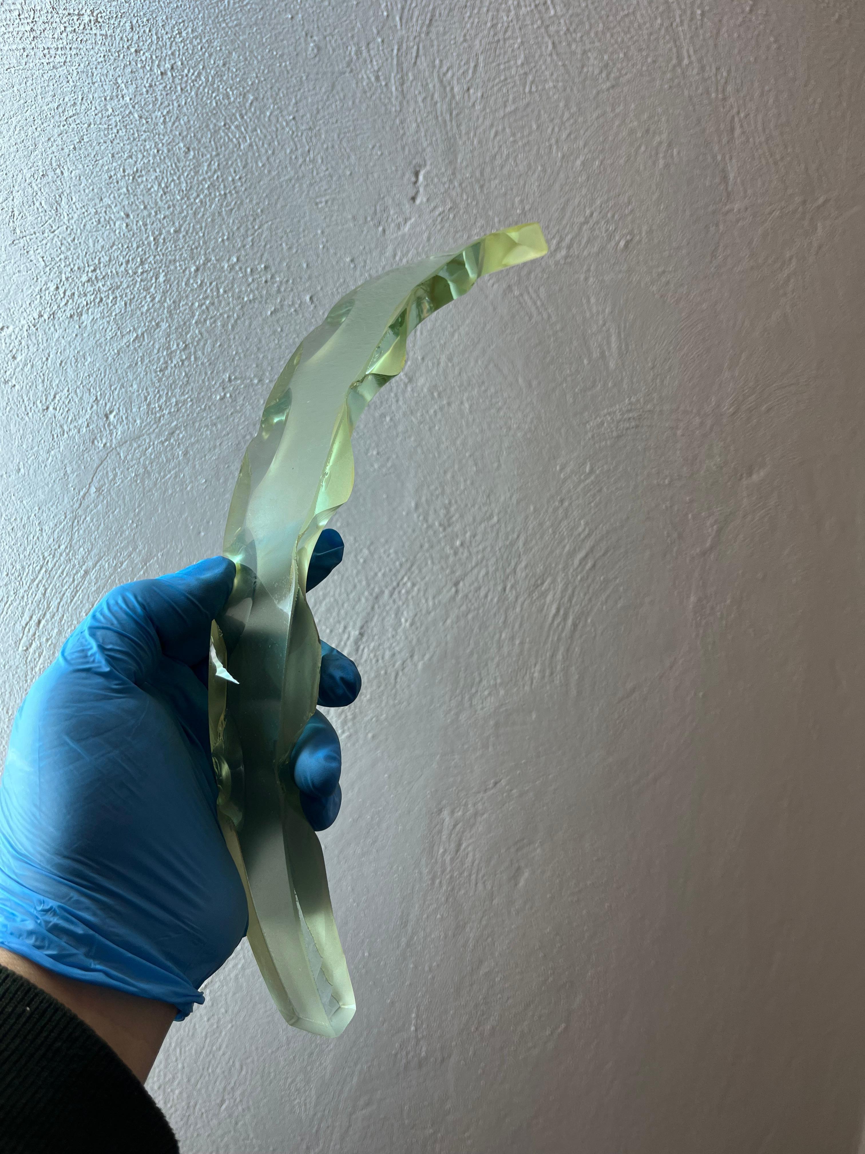 Fin du 20e siècle Majestueux lustre à 13 lumières en verre de Murano attribué à Fontana Arte 1970 en vente