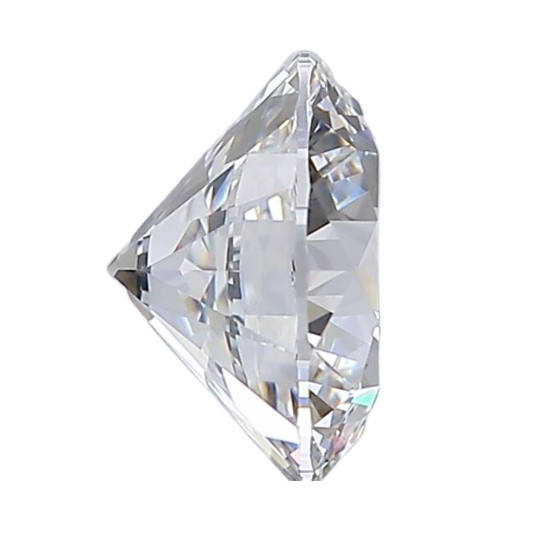 Majestueux diamant rond de 2,06 carats de taille idéale, certifié GIA Neuf à רמת גן, IL