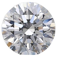 Majestueux diamant rond de 2,06 carats de taille idéale, certifié GIA