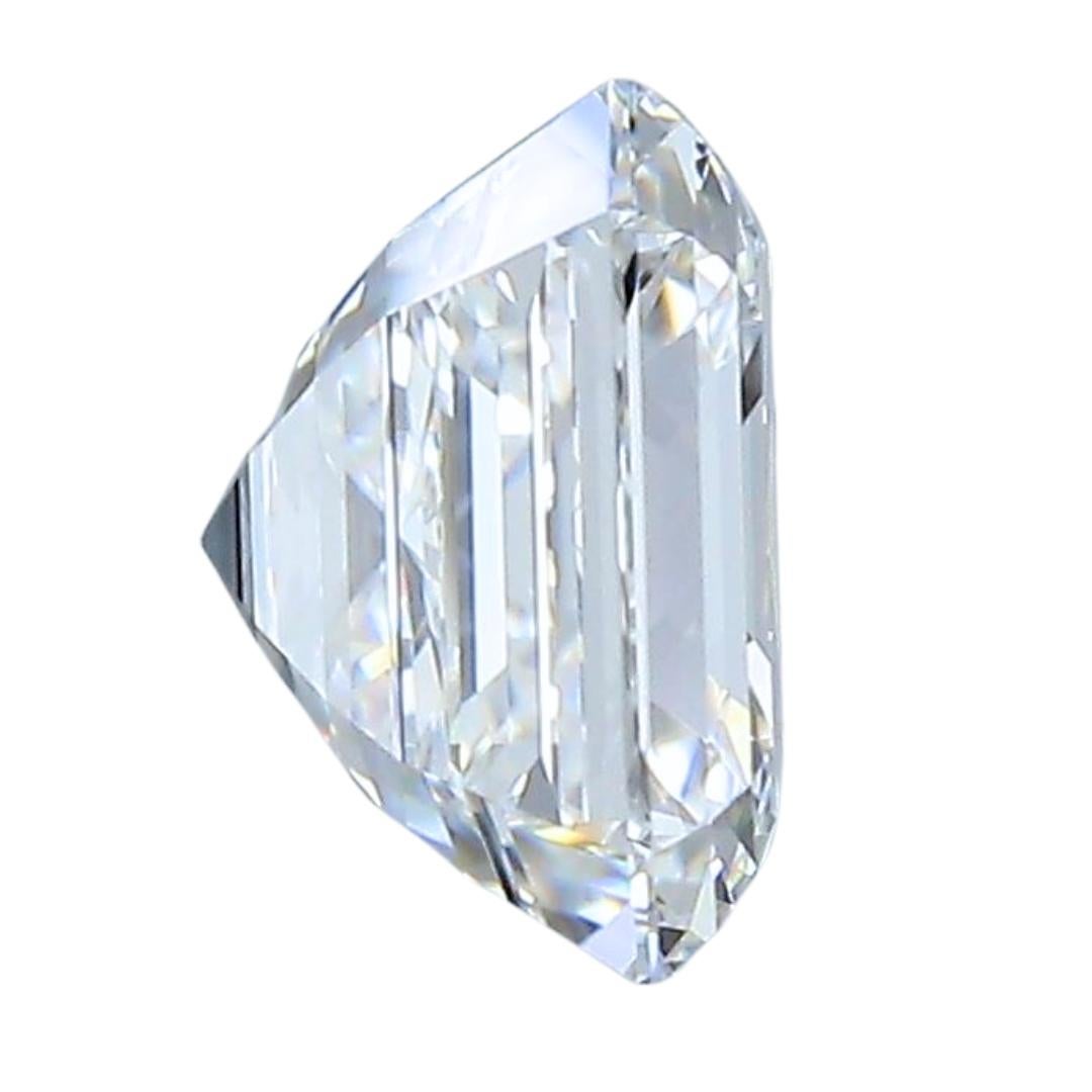 Square Cut Majestic 3.02ct Ideal Cut Square Diamond - GIA Certified For Sale