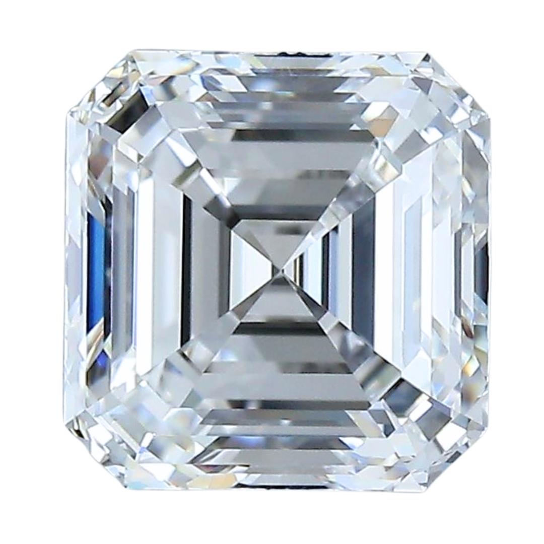 Majestic 3.02ct Ideal Cut Square Diamond - GIA Certified For Sale 2