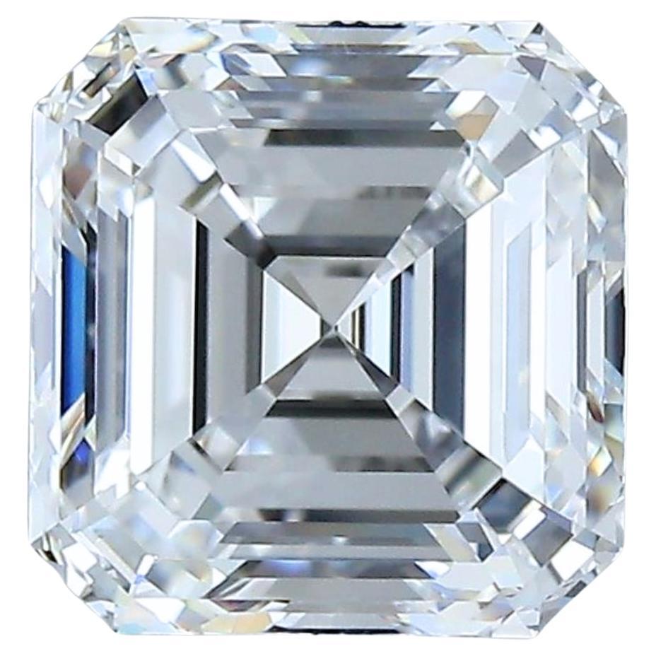 Majestueux diamant carré de 3,02 carats de taille idéale - certifié GIA
