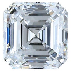 Majestueux diamant carré de 3,02 carats de taille idéale - certifié GIA