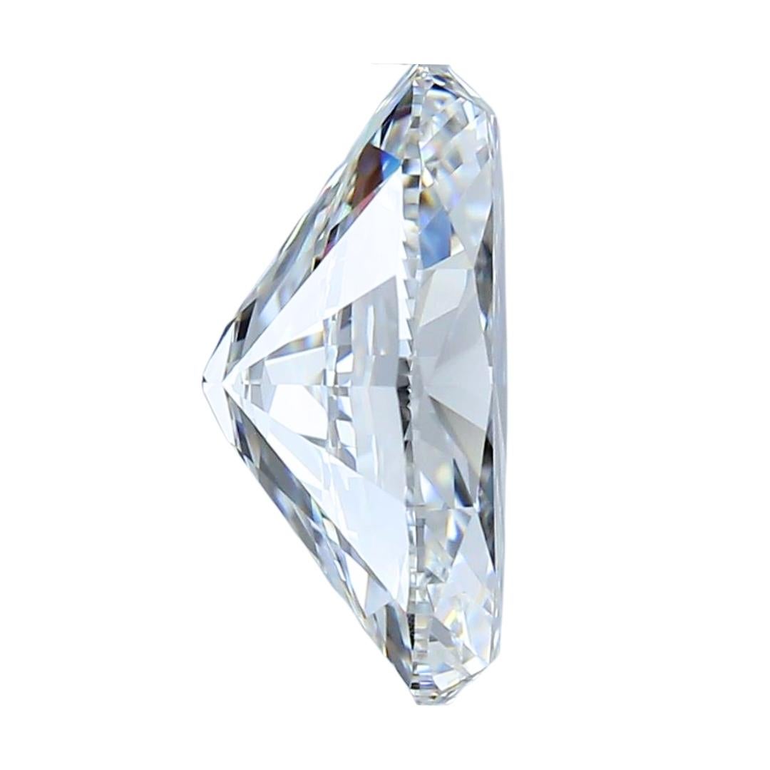 Majestic 5.02ct Ideal Cut Oval-Shaped Diamond - GIA Certified In New Condition For Sale In רמת גן, IL