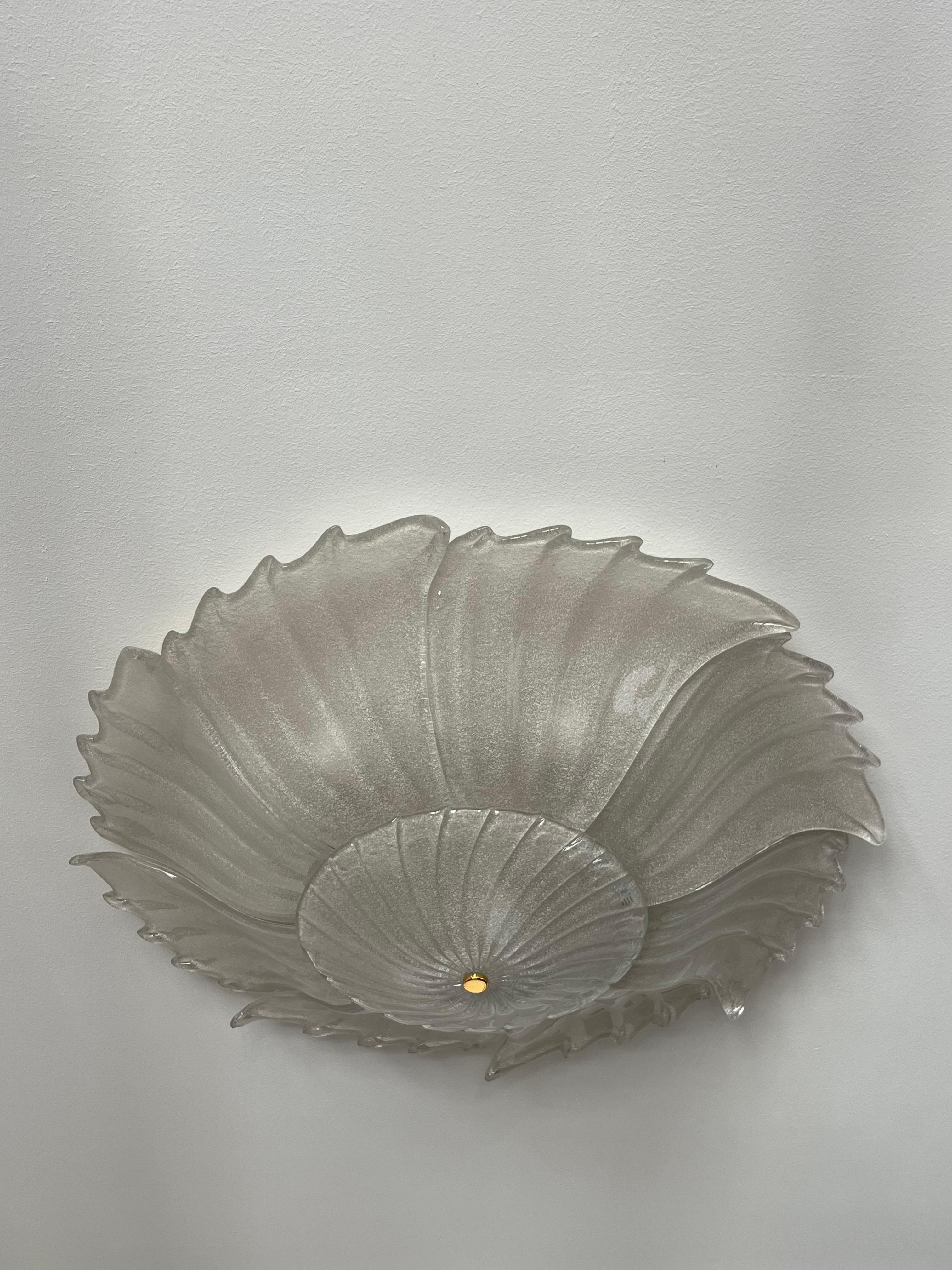 Majestic 9-Light Ceiling Lamp in Murano Glass 
